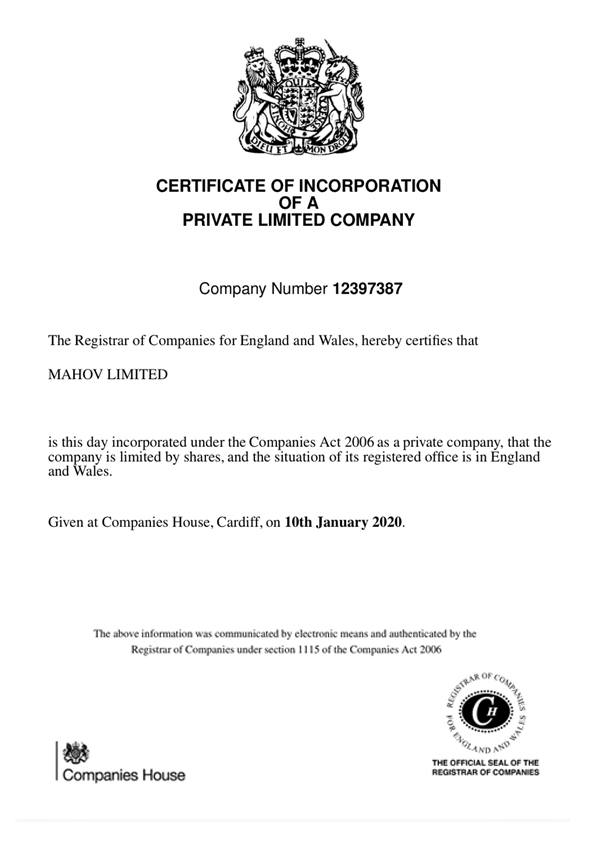 Registration document